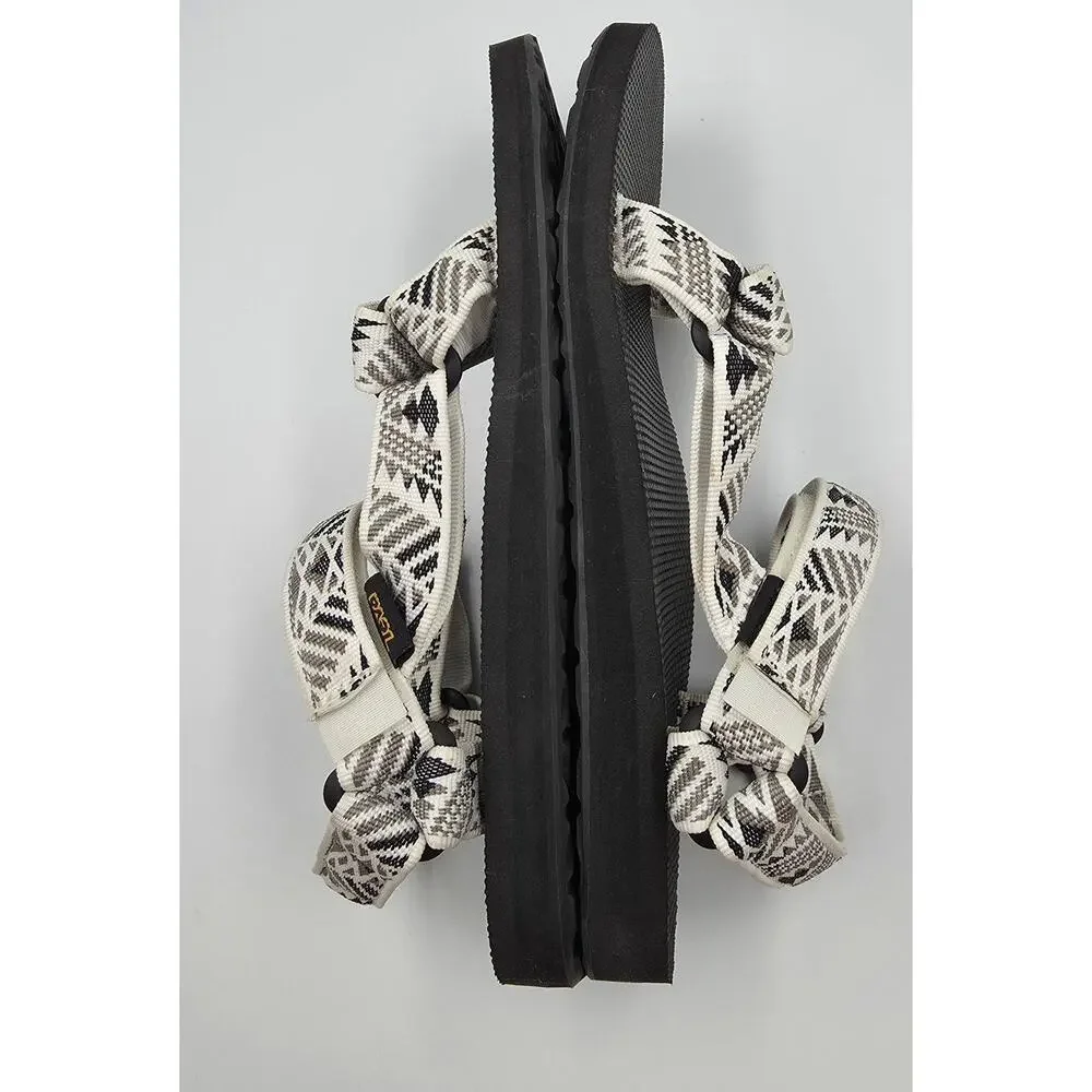 Tevas Womens Original Size 10 Sandals Boomerang Tribal Float Lightweight Hiking